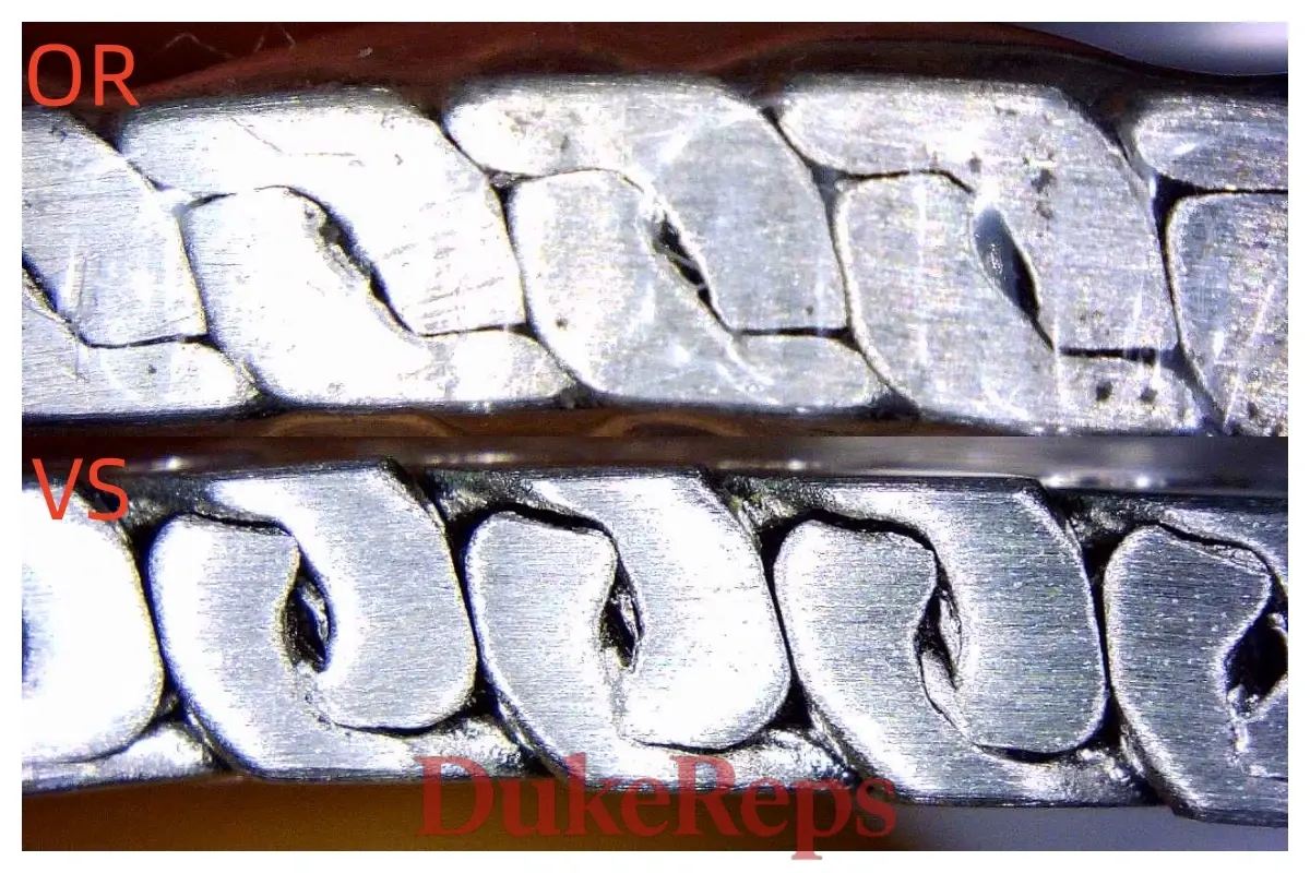 The band side of the VSF and ORF Seamaster 007