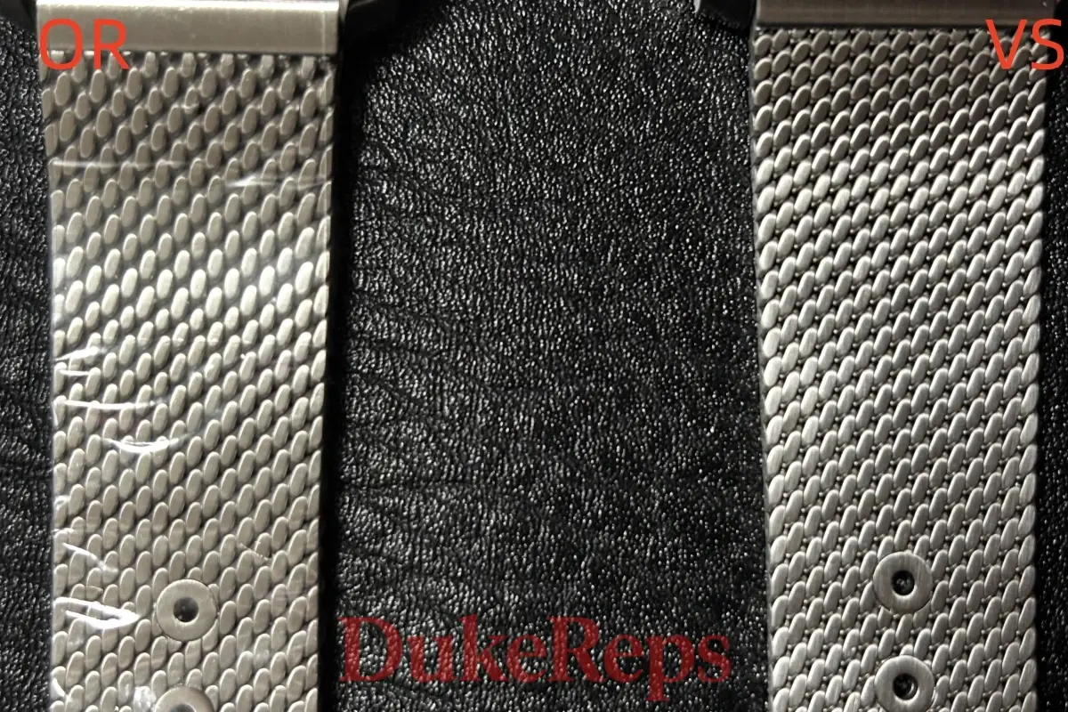 The bracelet of the VSF and ORF Seamaster 007