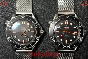 VSF vs ORF Factory Seamaster 007 in orange 210.30.42.20.01.018 :  Side-by-Side Comparison