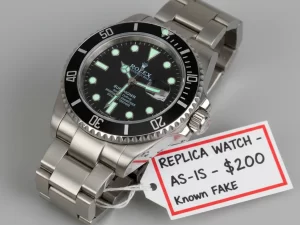 Where can I sell a fake Rolex watch?