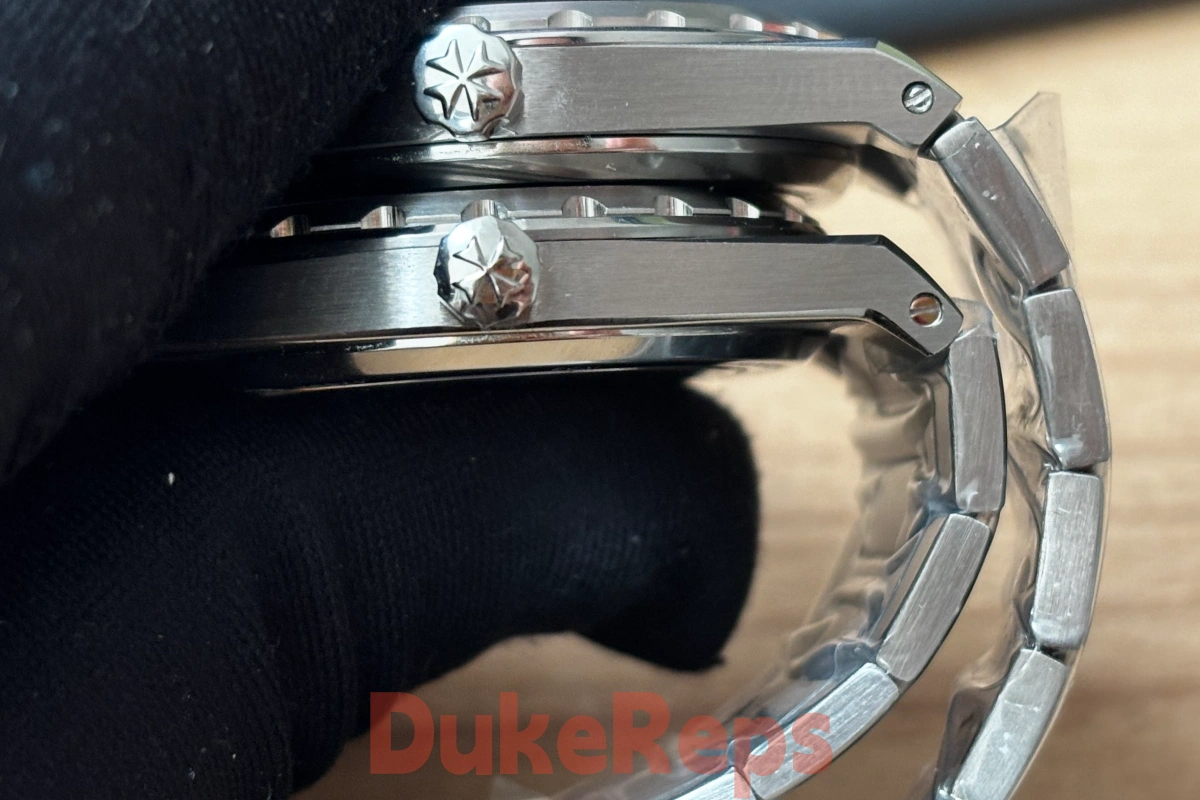 A close-up shot of the PPF VC 222's bracelet band