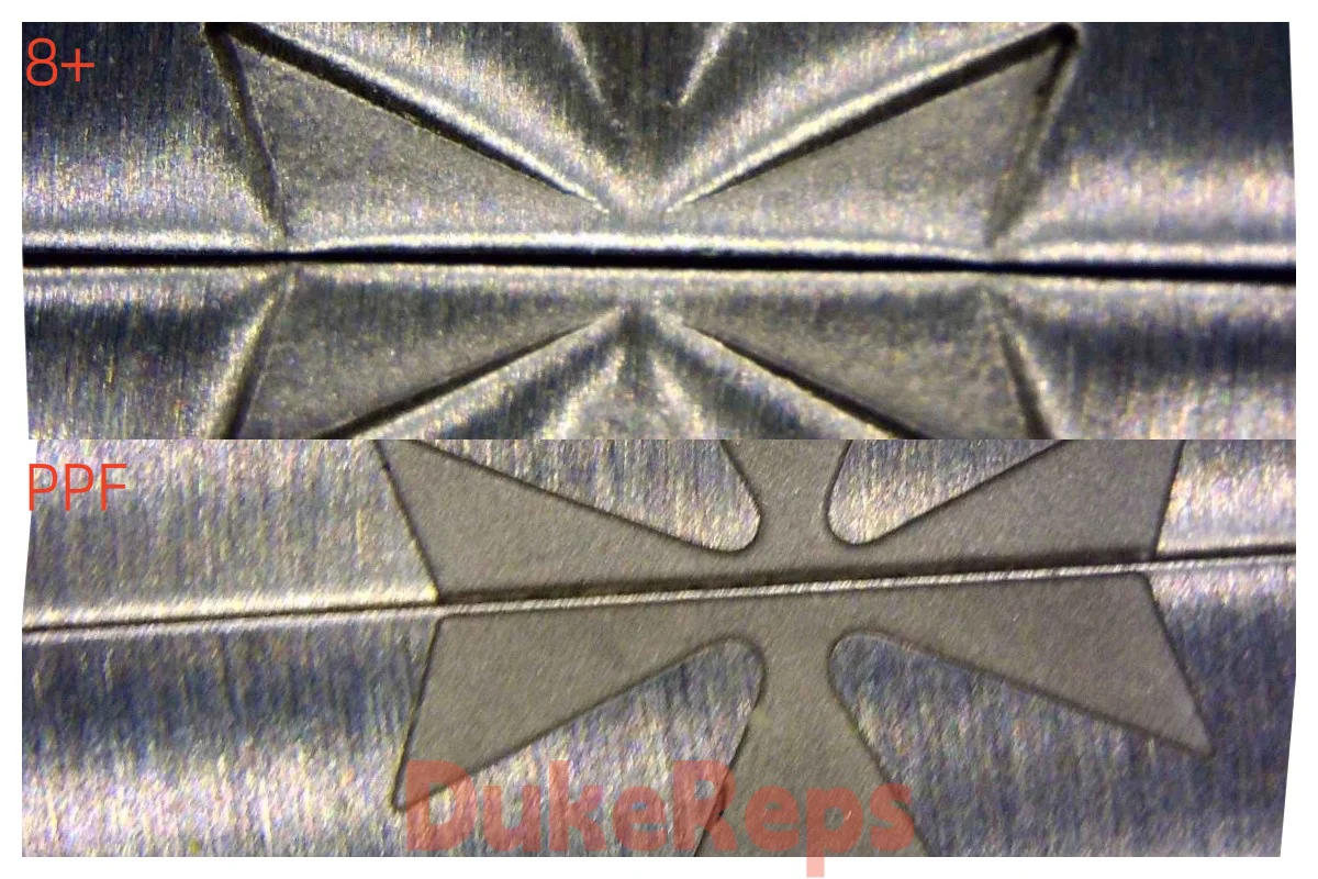 A close-up shot of the PPF VC 222's buckle