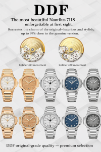 Is the DDF Nautilus 7118 the Best Ladies’ Patek Replica Ever Made?